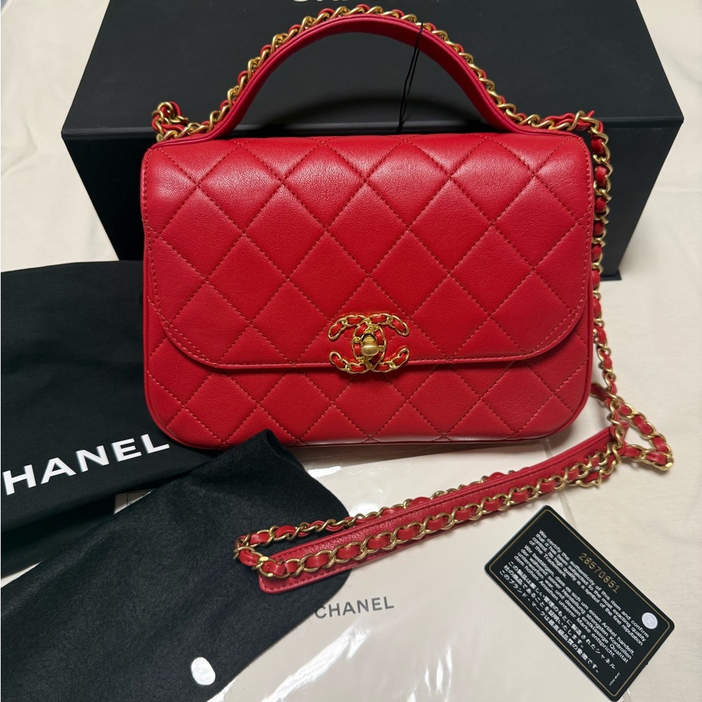 🌹Brand New 🌹 Chanel Small Top Handle Flap Bag